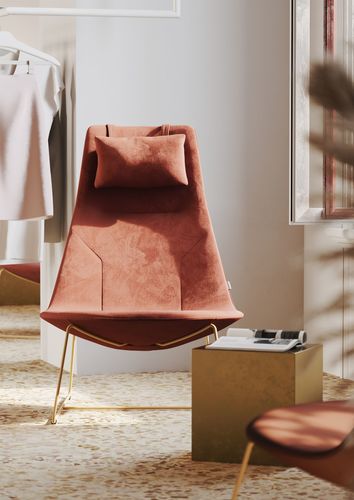 Designerski fotel Chic Lounge - finezyjna forma i wyszukana kolorystyka
